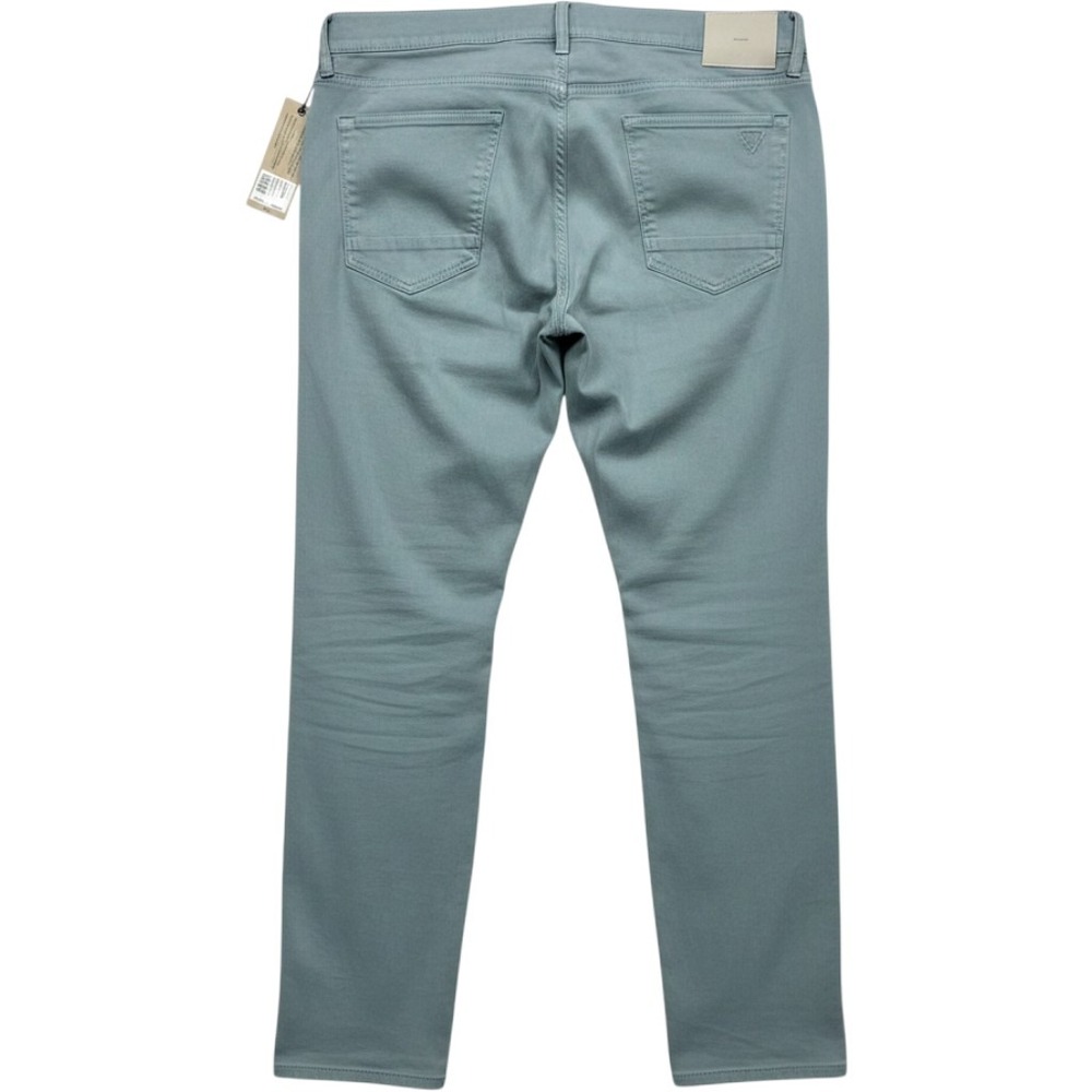Hudson‎ Blake Jeans Mens 42 Blue Coral Solid Slim Straight New With Tags HO22